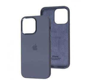 Чохол для IPhone New Silicone Case Lavender Gray