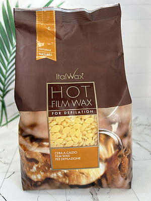 Гарячий плівковий віск у гранулах Italwax Natural (Натуральний), 1000 г