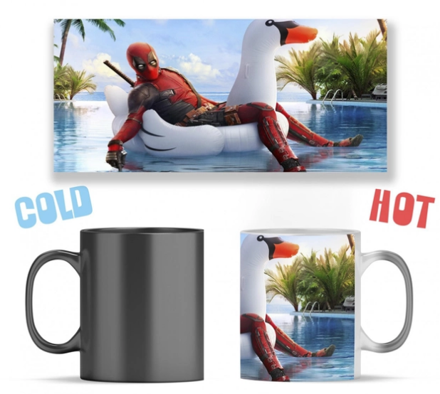 Чашка Хамелеон Deadpool 3 (Дедпул 3) ABC