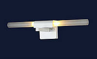 Бра настенное модерн со стеклянным плафоном 756LWPR189-2 WH на 2 лампы