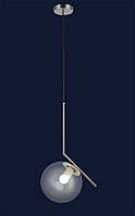 Люстра-подвес со стеклянным плафоном в стиле лофт 9163815-1 CR+CL на 1 лампу