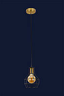Подвесной светильник в стиле лофт 756PR1618F-1 BRZ+BK на 1 лампу