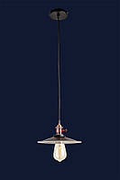Подвесной светильник в стиле лофт 752837F-1 BK+WH на 1 лампу