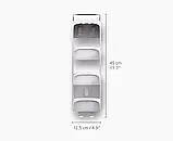 Полиця для душу 4-ярусна Capsule™ Compact, фото 5