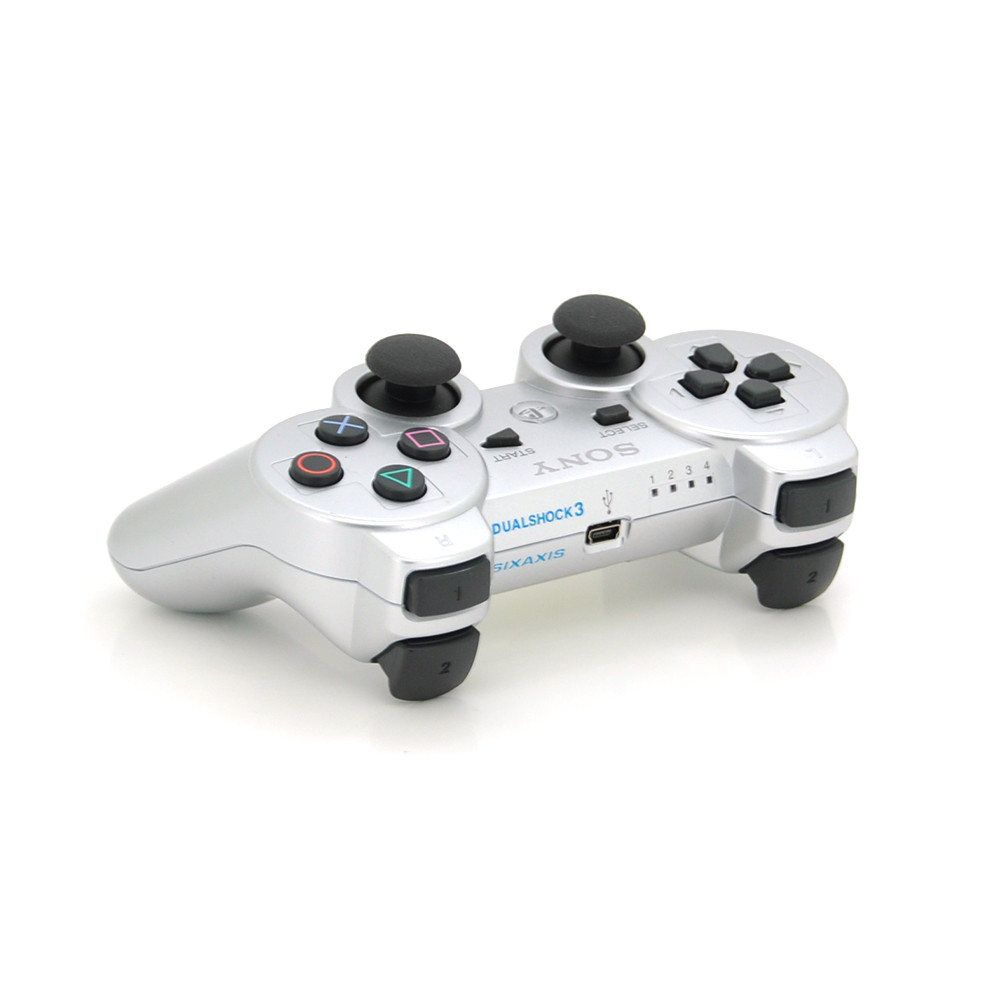 DR Геймпад бездротовий для PS3 SONY Wireless DUALSHOCK 3 (Silver), 3.7V, 500mAh