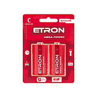 Батарейки ETRON Mega Power C 2 шт.