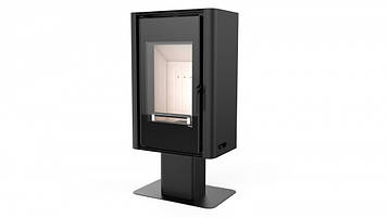 СТАЛЬНАЯ ПЕЧЬ DEFRO HOME SOLUM TOP ЧЕРНАЯ