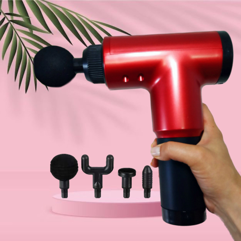 Портативний ручний вібраційний ударний масажер для тіла Fascial Gun