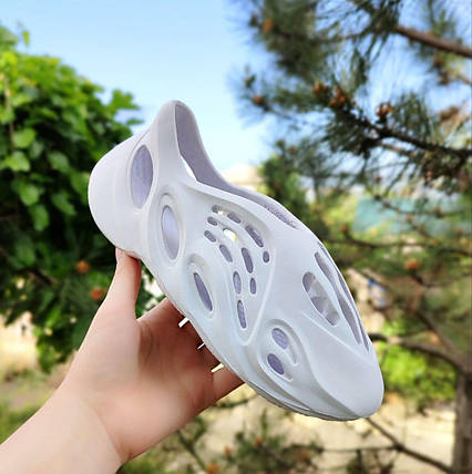 Кросівки Yeezy Foam Runner WHITE жіночі унісекс, фото 2