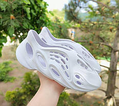 Кросівки Yeezy Foam Runner WHITE жіночі унісекс, фото 3