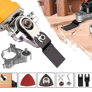 Насадка на болгарку реноватор зі швидкознімним механізмом / Насадка реноватор на кутову шліфмашинку болгарку