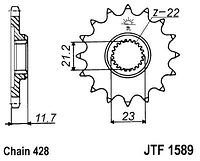 Звезда передняя JT JTF1589.19