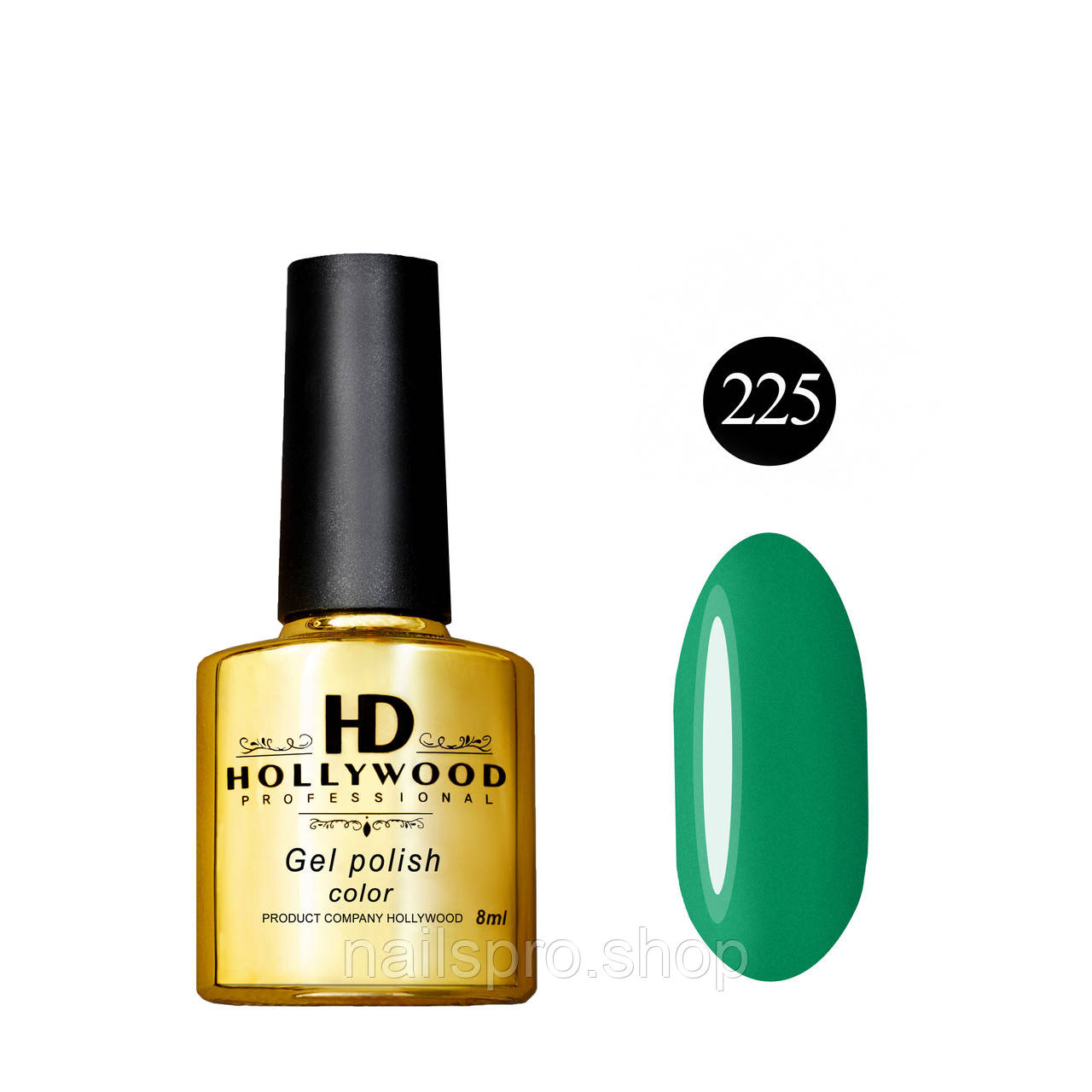 Гель лак HD Hollywod № 225, 8 ml.