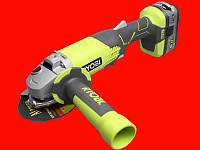 Аккумуляторная болгарка на 115 мм RYOBI One+ R18AG-0