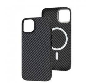 Чохол для IPhone Carbon MagSafe Black