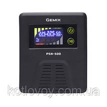Джерело безперебійного живлення (ДБЖ) GEMIX PSN-500 з правильною синусоїдою, фото 3