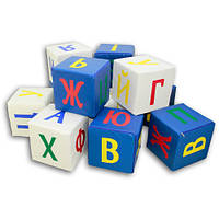 Набор кубиков Азбука разноцветная TIA-SPORT