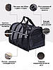 Сумка перенесення для котів та собак L 48x27x25 см CosmoPet CP-46 Black, фото 6