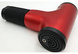 Портативний ручний вібраційний ударний масажер для тіла Fascial Gun, фото 6