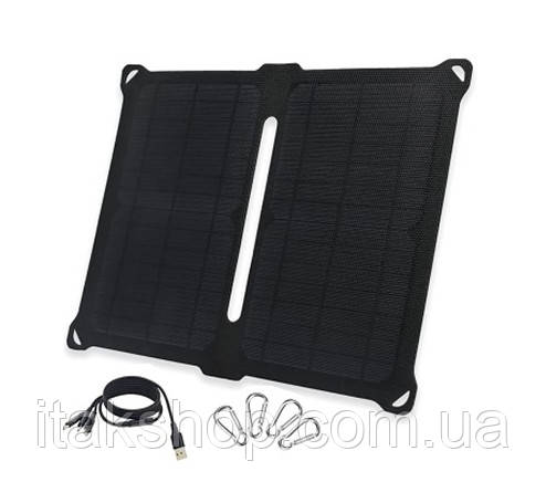 Зарядна сонячна панель IP67 14W 2xUSB (X001I24TLX)