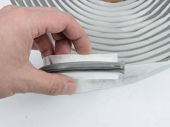 Автомобільний герметик для фар Butyl Cord Grey, діаметр 9мм, рулон 2.3м (герметизуючий бутиловий шнур)