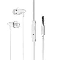 TU  TU Наушники вакуумные Borofone BM25 Jack 3.5 white