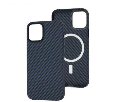 Чохол для IPhone Carbon MagSafe Blue