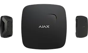 Бездротовий датчик детектування диму і чадного газу Ajax FireProtect Plus чорний