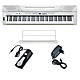 Цифрове піаніно Kurzweil KA-90 WH + стійка клавішна посилена, пюпітр, педаль сустейна, блок живлення - фото 1 - id-p1380394845
