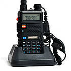 Рація Baofeng UV-5R + Подарунок Батарея для рації 3800 mAh / Тактична рація / Військова радіостанція, фото 4