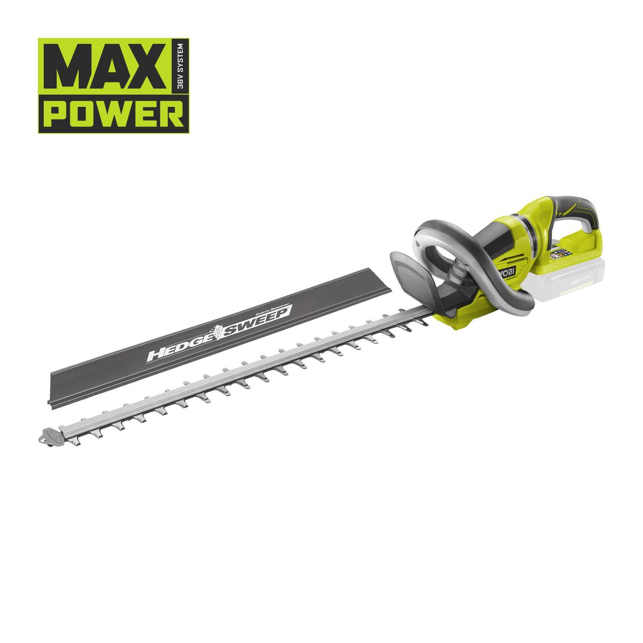 Аккумуляторный кусторез 36V, RYOBI RHT36B61R, лезвие 60 см
