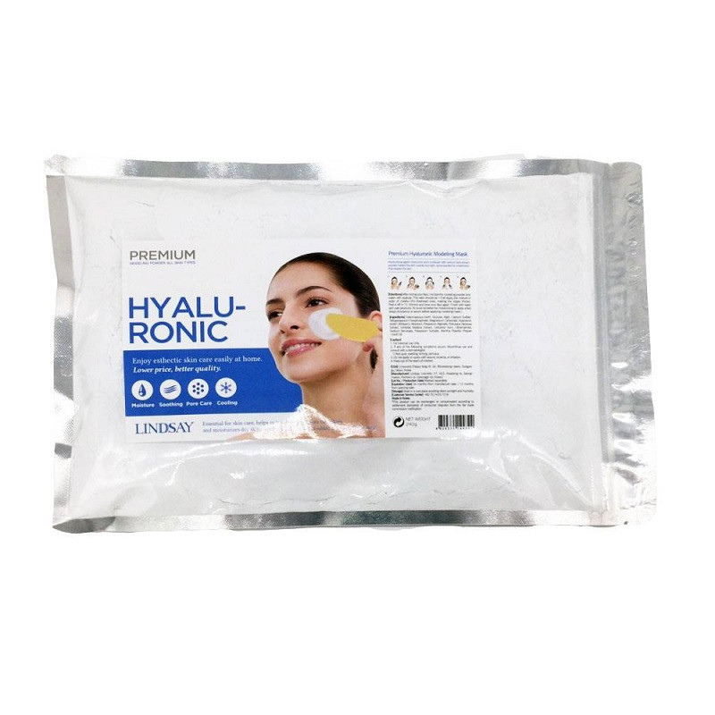 Альгінатна маска для обличчя з гіалуроновою кислотою Lindsay Hyaluronic modeling mask 240 г