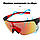 Сонцезахисні поляризаційні окуляри GUB 6500 [захист UV400+змінні лінзи] білі, фото 5