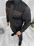 Спецодяг для механіків захисний комплект куртка та напівкомбінезон робочий спец костюм роба чоловіча для різноробітників польша, фото 7