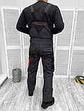 Спецодяг для механіків захисний комплект куртка та напівкомбінезон робочий спец костюм роба чоловіча для різноробітників польша, фото 4