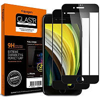 Захисне скло Spigen для iPhone 7/8/SE(2020/2022) - Glas.tR Full Cover (2 шт), Black (AGL01315)