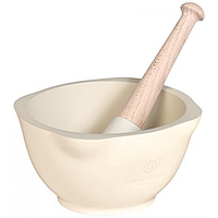 Ступка з пестиком Emile Henry Kitchen Tools 0,6 л бежева (020255), Бежевий