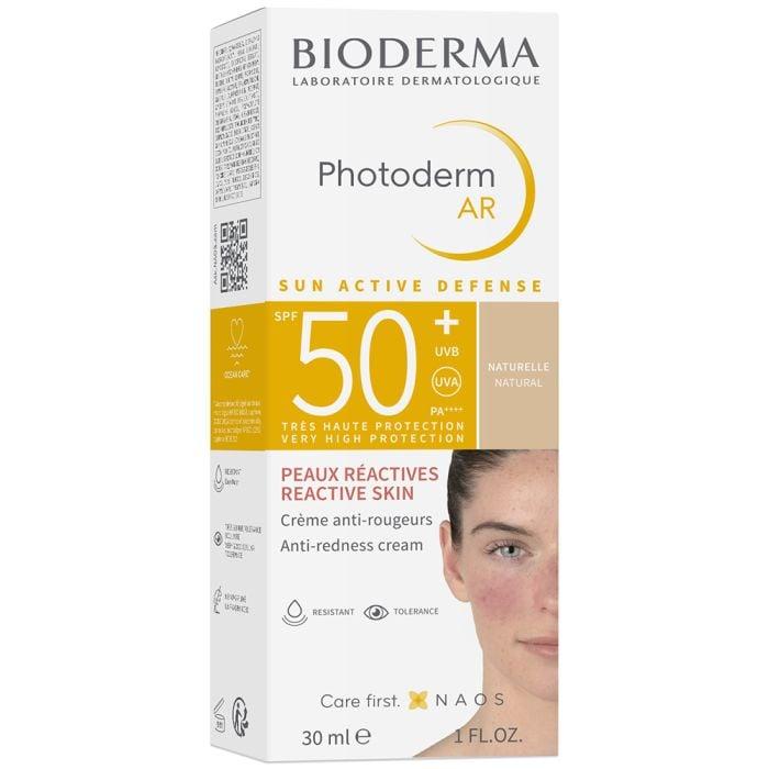 Bioderma Photoderm AR тонирующий защитный крем для чувствительной кожи подверженной покраснениям SPF 50+ - фото 3 - id-p1870473046