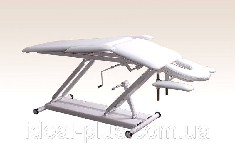 Канапа М-2 масажна з 2 регульованими висотами (механіка), з регульованим підголівником, підлокітниками, фото 1
