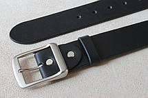 Шкіряний ремінь у подарунковій упаковці, ширина пряжки — 40 мм, колір — чорний, артикул СК 9038-2, фото 3