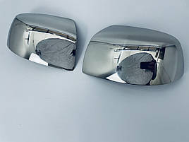 Накладки на дзеркала (2 шт., нерж) - Ford Fusion 2002-2009 рр.