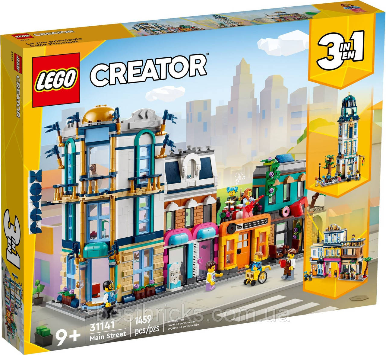 Lego Creator Центральна вулиця 31141