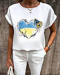 Жіноча стильна яскрава блузка в кольорах - тканина софт, фото 3