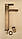 Високий змішувач для умивальника WEZER PRO11-02 GUNGREY графіт, фото 2