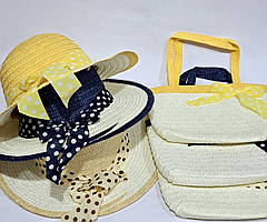 Шляпка і сумочка для дівчаток