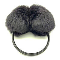 Хутряні навушники для дітей та дорослих натуральне хутро кролик — вибір кольору