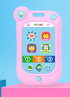 Телефон дитячий рожевий