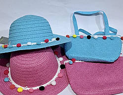 Дитячій набір шляпа і сумка