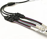 2 шт./упак. чорний кабель-розгалужувач від 1 до 3 З'єднувальний кабель, фото 5