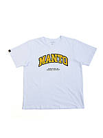 Футболка MANTO t-shirt VARSITY OVERSIZE white